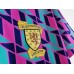 Scotland 1990 Away Pink&Green Soccer Jersey